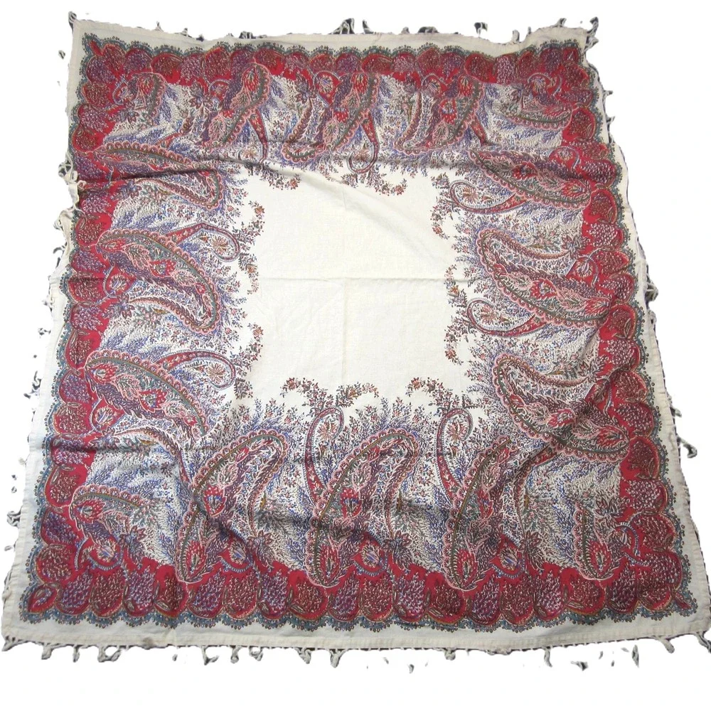Pottery Barn‎ Fringed Tablecloth 44